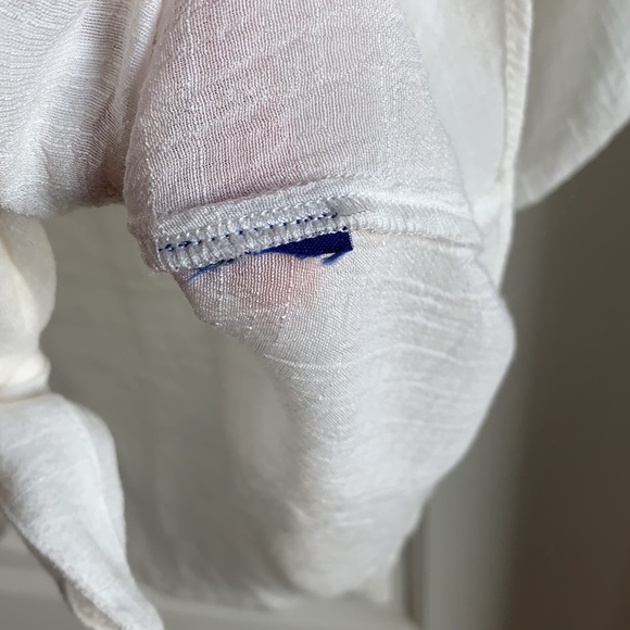 Button/Tie Front Top - Picture 4 of 5